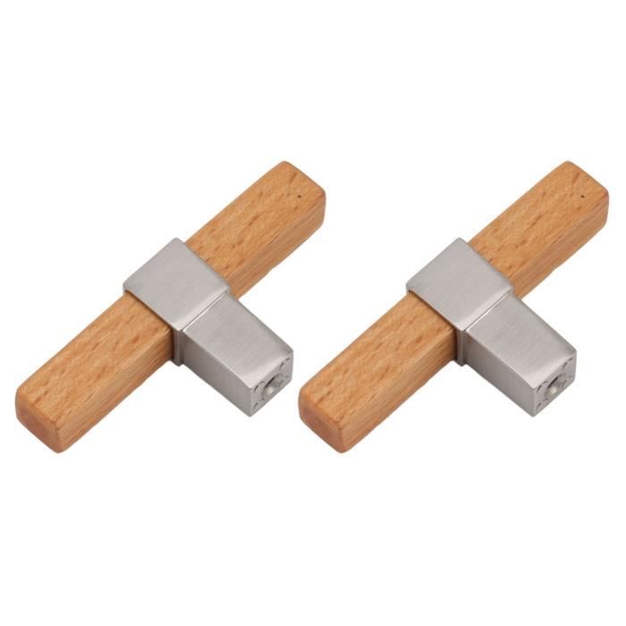 Lot De 4 Boutons De Tirette En Bois Pour Stores - Embouts De Cordon Stores Bambou, Rideaux - Design Minimaliste, Installation Facile