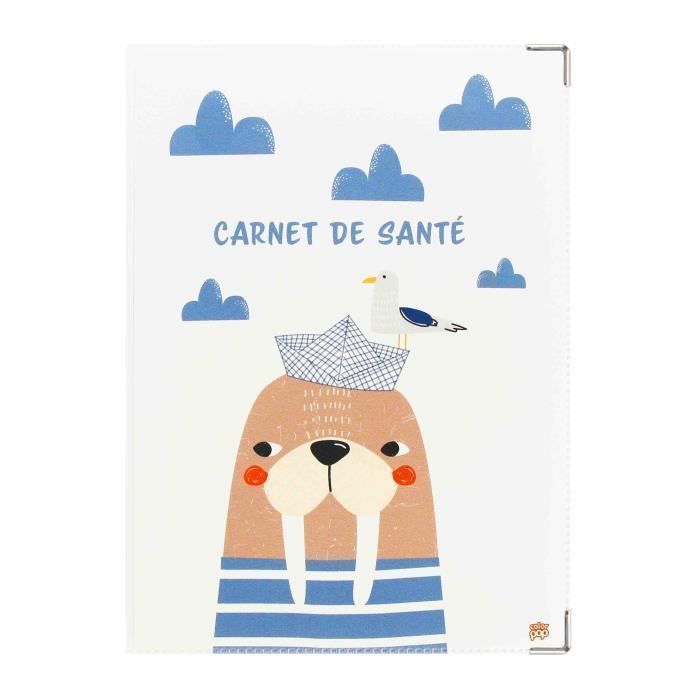 Color Pop – Custodia Porta Libretto Sanitario Bambini – Supereroi – 22x16 Cm – Fabbricazione Francese