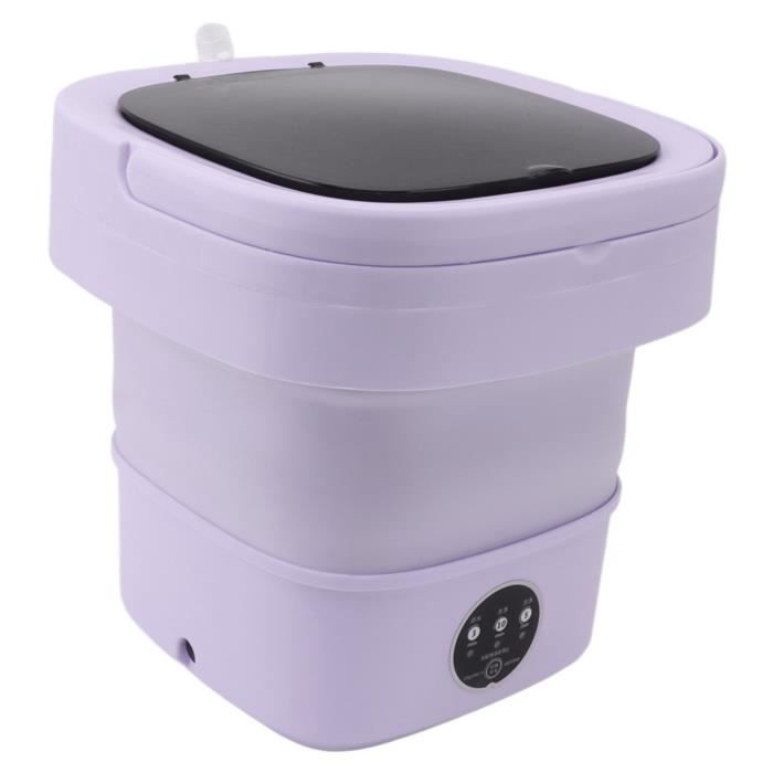 Mini Lave-linge Pliable - Pour Sous-vêtements, Chaussettes, Vêtements Bébé - Idéal Voyage Et Petit Espace - 7