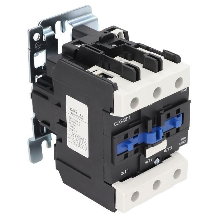Contacteur AC Triphasé 32A CJX2 3210 - Contacteur Puissance Industriel 220V Avec Noyau Cuivre