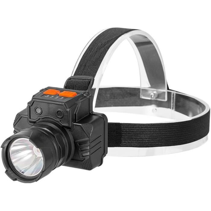 Pack De 3 Lampes Frontales LED COB Ultra-lumineuses - Étanches, Rechargeables Par USB, Avec Détecteur De Mouvement