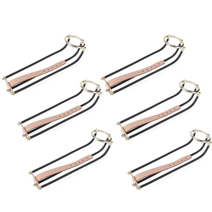 6 Doublures En Caoutchouc Pour Trous De Billard - Accessoire Neuf