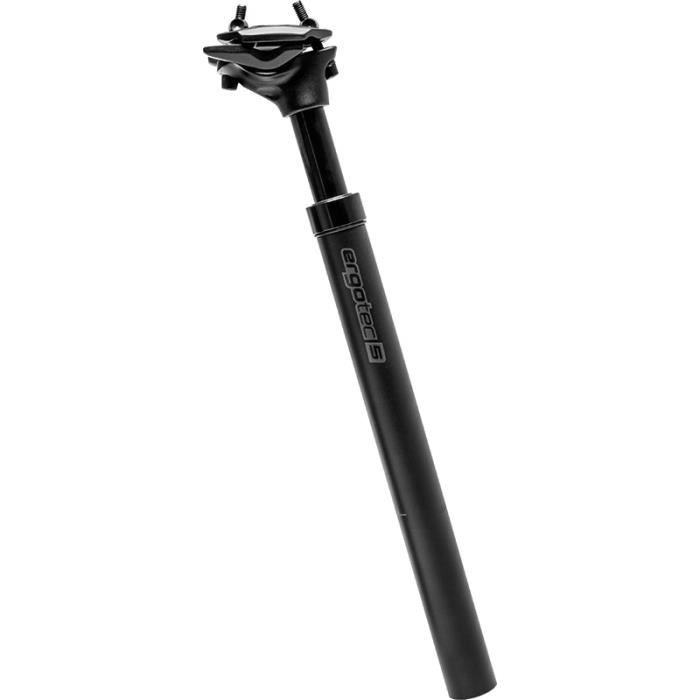 Ergotec tige de selle SP-10.0à ressort 30,9 x 350 mm 15 mm déportée noire