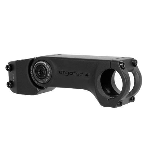 POTENCE VTT GRAVEL ERGOTEC HAKE ALU NOIR FIX CINTRE 31.8mm L 60mm POUR