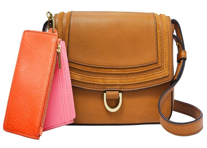 Fossil tan handbag new arrivals