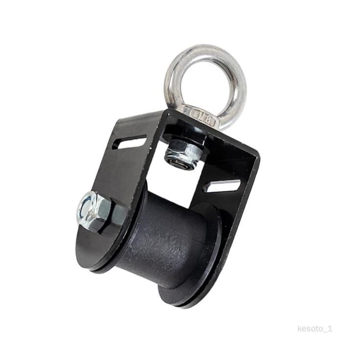Palan Manuel à Corde 2000 Kg – Système 8:1 Avec 20 M De Corde Nylon – Pour Levage Garage, Chantier, Extérieur