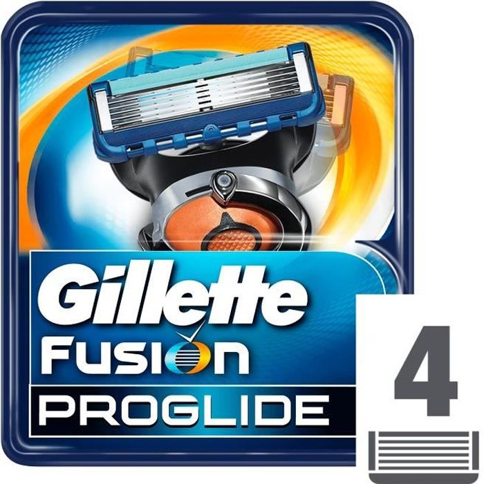 Rasoir fusion proglide 4 lames x4 Gillette Fusion ProGlide