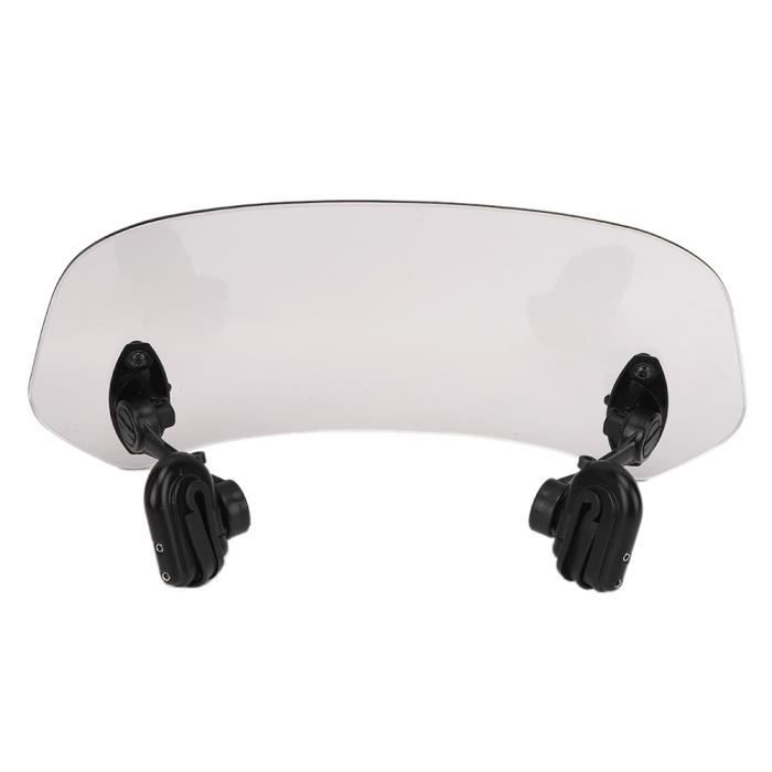 Déflecteur de vent spoiler extension pare-brise moto - Auto