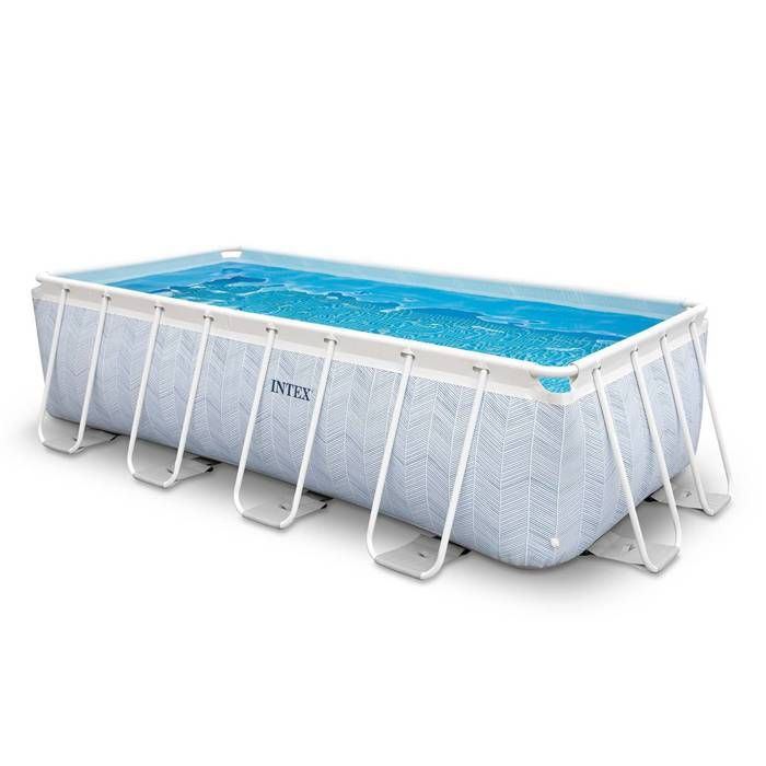Piscine Tubulaire Chevron Rectangulaire 4x2x1 - vue 2