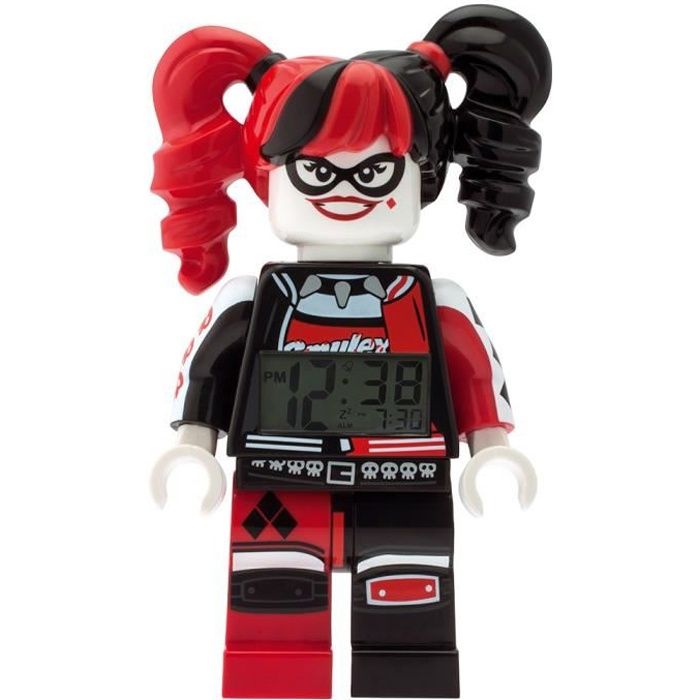 Réveil Lego The Batman Movie - Harley Quinn - Enfant - Alarme