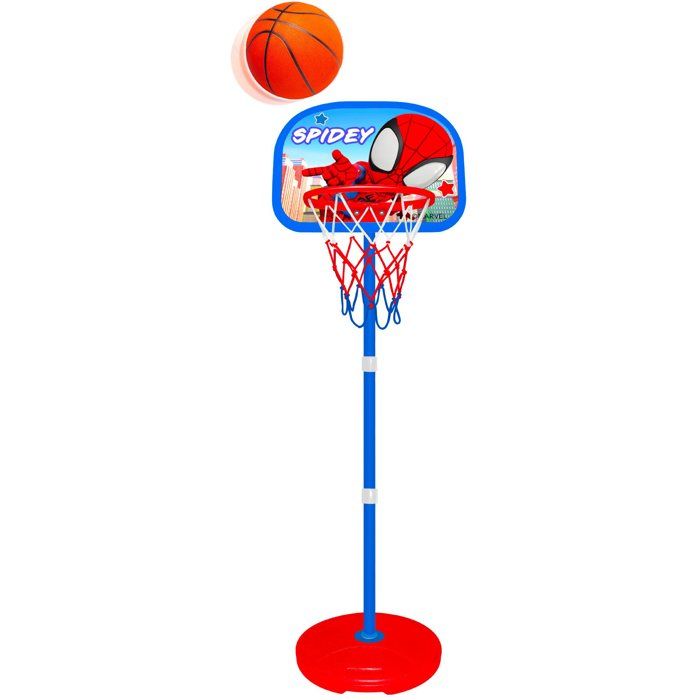 Panier De Basket MARVEL Spidey – Réglable 122-155 Cm, Inclus Ballon Et Pompe - vue 2