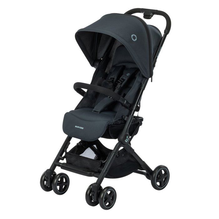 MAXI-COSI Poussette canne ultra compacte Lara 2 de la naissance à 4 ans jusquà 22 kg pliage facile Essential graphite