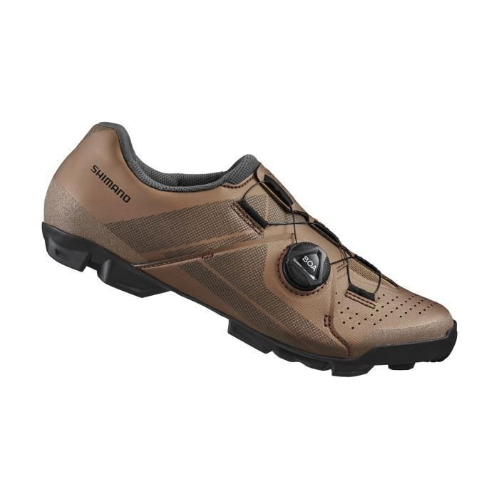 Chaussures VTT XC Femme - Shimano SH-XC300 - Marron/Bronze - Respirant