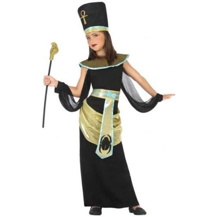 Déguisement Antiquité - Cléopâtre - Fille - Polyester - Noir - Certifié UE  - Cdiscount Jeux - Jouets