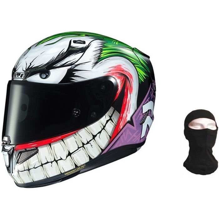 HJC Casque de Moto Intégrale HJC Rpha 11 Joker Dc Comics TAILLE S 