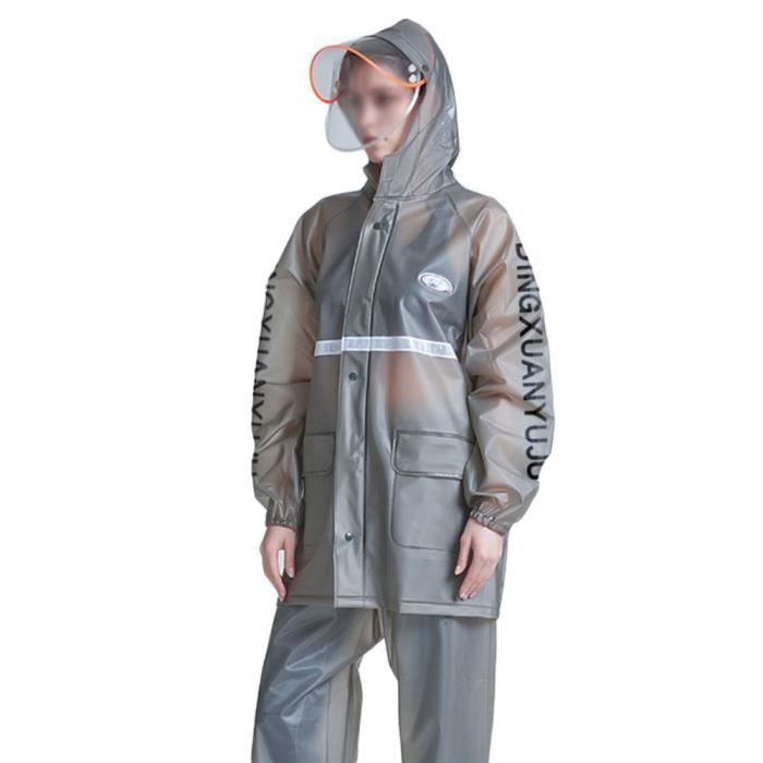 Veste De Pluie Imperméable Légère à Capuche Pour Homme, Pour Randonnée, Voyage, Extérieur, Course à Pied, Bleu Foncé