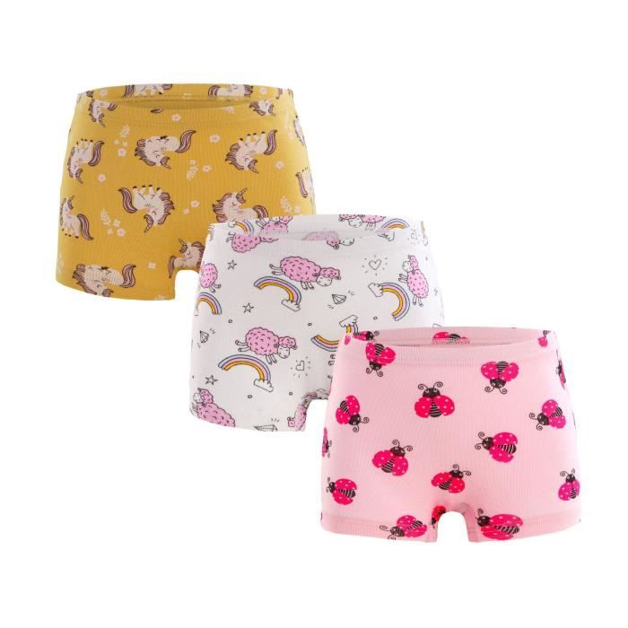 Hey~Yo 6 Paquet Petite Petit Garçon sous-vêtements,Coton d'enfant de Bébé  Bambin Culottes de la Série pour Enfants Fit Âge 2-12