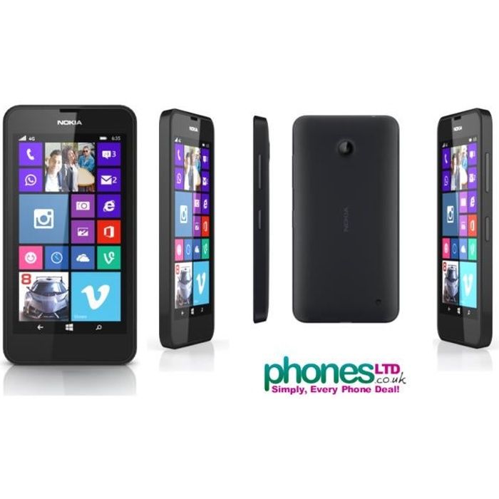 Nokia Lumia 635 black DESTOCKAGE - Reconditionné Nokia sur Cdiscount Seconde Vie
