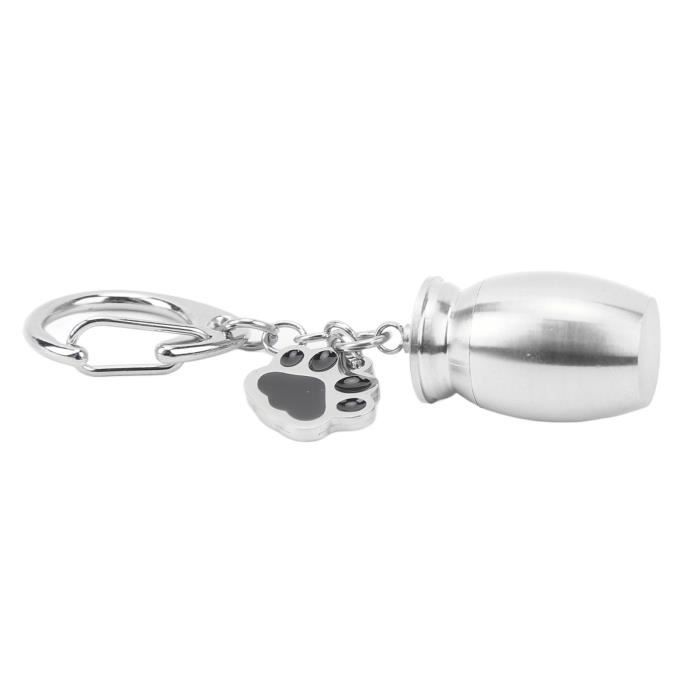 Comparer les prix de OMABETA Urne Clé Keychain pour Chien Chat Cendres Mémoire Chien Chat Urne Memorial