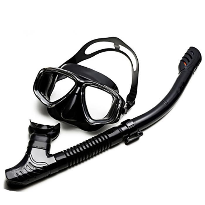Masque de plongée en apnée pour hommes et femmes, ensemble de lunettes de  natation Anti-buée, avec respiration facile, séchage à sec, équipement de  natation - AliExpress