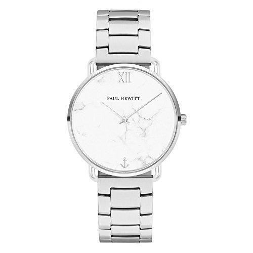 PAUL HEWITT Montre Femme Miss Ocean Marble Cadeau Femme, Bracelet Montre  pour Femmes argenté, Bracelet en INOX argenté, Cadran , - Achat/vente  montre - Cdiscount