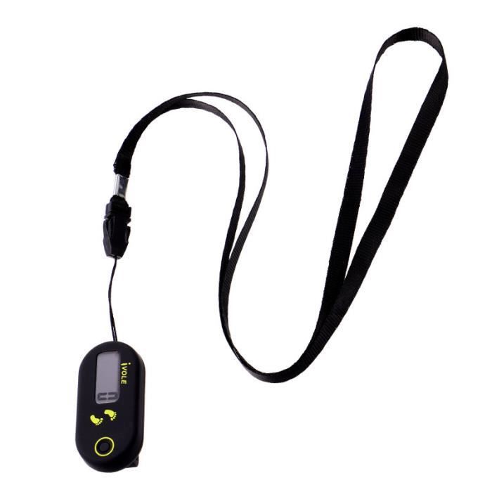 Podomètre Numérique FROVOL – Mini, 12 G, Écran LCD, Clip Ceinture, Veille Auto, Pile LR1130