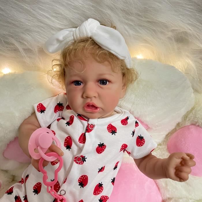 Poupée Bébé Reborn Réaliste Marin - 50 Cm - Fait Main - Vinyle - Garçon