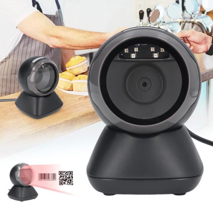 SALUTUYA Scanner de code-barres Scanner de code à barres de bureau ...
