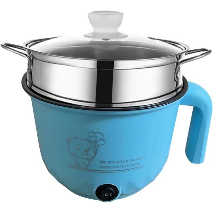 Poêle électrique Cook's Essentials 1200W - Antiadhésive - Contrôle Température - Noire