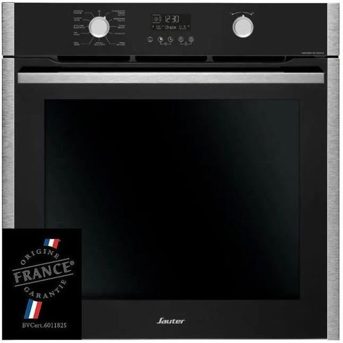 Four électrique encastrable Pyrolyse Chaleur tournante - SAUTER SFP945XT -  Inox - 60 L - Classe A - La Poste