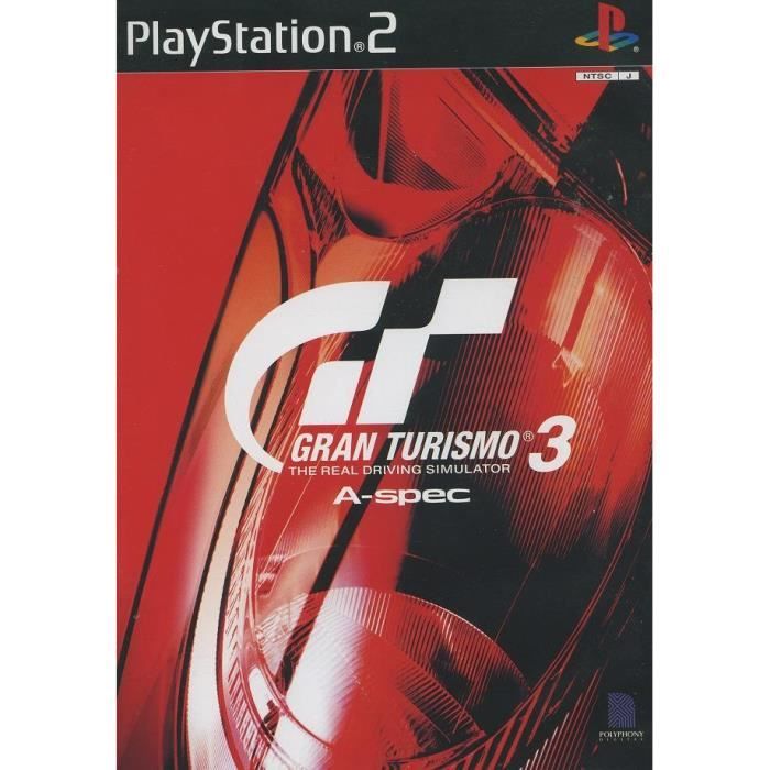 Sony Gran Turismo 3 A-Spec Jeu Console PS2