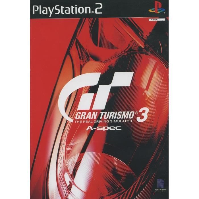 GRAN TURISMO 3 A-SPEC jeu console ps2