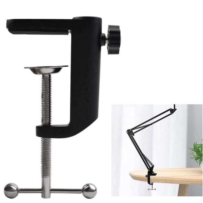 Panneaux/Pince/Support de séparation de bureau en D'aluminium Clip de Séparation D'écran Réglable sans Perforation Diviseur de Bureau Pour Bureaux Bibliothèques Salles de Classe Centres D'examen, noir Panneaux/Pince/Support de séparation de bureau en D'aluminium Clip de Séparation D'écran Réglable sans Perforation Diviseur de Bureau Pour Bureaux Bibliothèques Salles de Classe Centres D'examen, noir