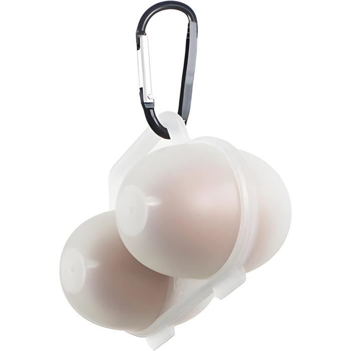 Boîte à œufs LINTRA - 6 Pièces En Plastique Coloré, Rangement Pratique Pour œufs, Bonbons Ou Chocolats