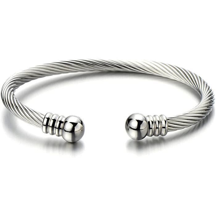 Bracelet FOSSIL HERITAGE acier inoxydable doré