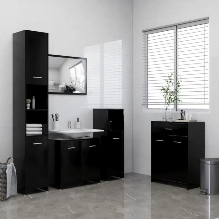 Meuble sous-vasque,avec lavabo en céramique,armoire de