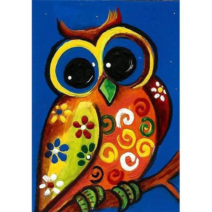 Peinture Par Numéros Adulte Et Enfant - Kit Créatif Débutant, Toile 20x30cm, Animaux Mignons (Âne, Chat, Chien) - DIY Peinture à L'Huile Numérique
