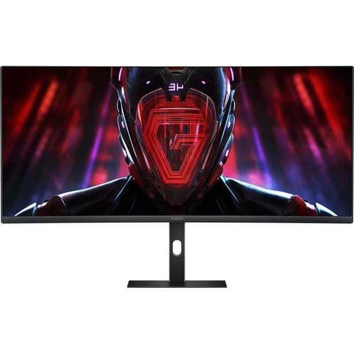 Ecran PC Gamer – XIAOMI – G34WQi – Incurvé – 34 – Dalle VA – 180 Hz – 1 ms – Noir