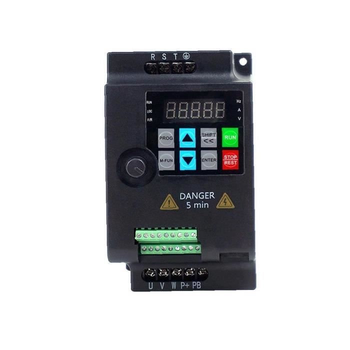 Jeffergarden Onduleur VFD, Convertisseur De Fréquence VFD Convertisseur De Fréquence Vecteur 0 Kw Ac380v Convertisseur Monophase A Triphase Controleur De Vitesse Vfd Convertisseur Vfd 72018468