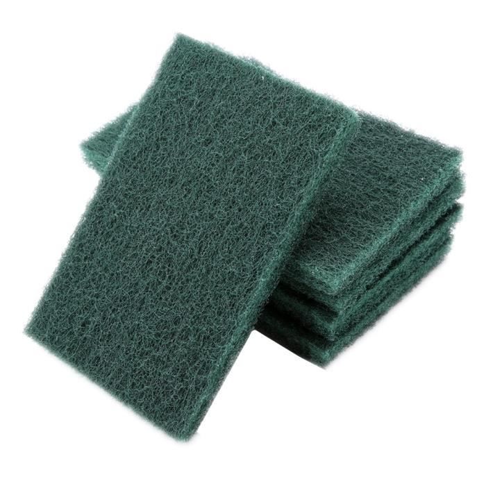 Lot De 40 Tampons à Récurer VÉZAAR - 75 Mm, 4 Grains - Avec Disque Support Velcro - Pour Nettoyage Et Polissage - 8