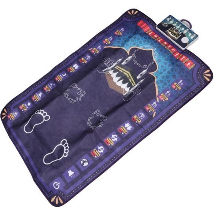 Tapis de prière interactif islamique Couverture de prière interactive islamique tapis de prière éducatif Durable GE022