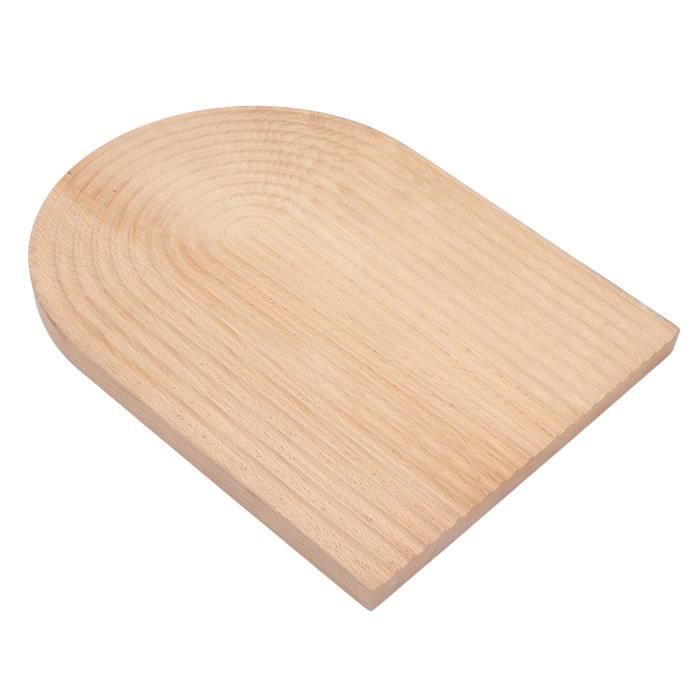 Set 8 Planches à Pizza Bambou Avec Poignées - Naturel - 15 à 33cm