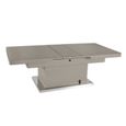 Table basse relevable extensible JET SET taupe taupe Metal Inside75-1