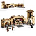 LEGO® 75326 Star Wars La Salle Du Trône De Boba Fett, Jouet à Construire Pour les Enfants de 9 Ans et Plus, Avec le Palais de Jabba-1