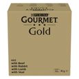 GOURMET GOLD Les Mousselines - 96 x 85 g - Boîtes pour chat adulte-1