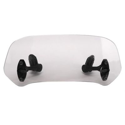 Extension De Pare-Brise Pour Peugeot Geopolis 400 (2008-2010) - Spoiler Déflecteur Réglable, Protection Anti-Vent, Facile à Clipser - Gris - 5