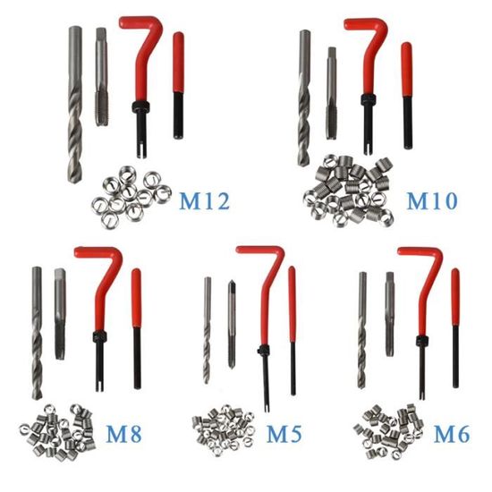 DAYUAN Kit De Réparation De Filetage De Carter D'huile M13 - M22 - 114