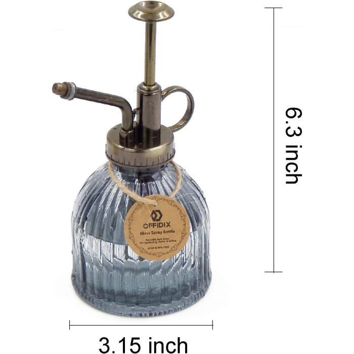 Arrosoir Français En Fer Galvanisé 6,5 L | Avec Tête D'arrosage Rose Amovible | Léger Et écologique, Vert - 2