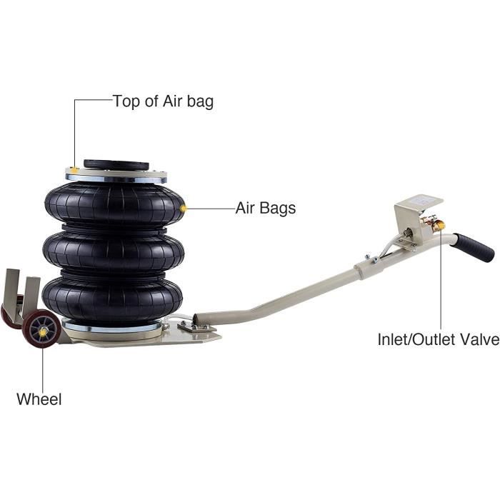 Adaptateur Rehausseur 5cm Pour Cric Pneumatique - Augmentation Hauteur Levage Atelier