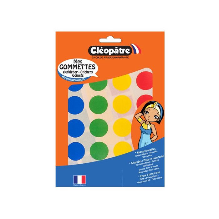 Gommettes Géométriques 1800 Gommettes Autocollantes Formes Géométriques - 5 Couleurs - Activités Enfants Stickers Formes Couleurs éducatifs